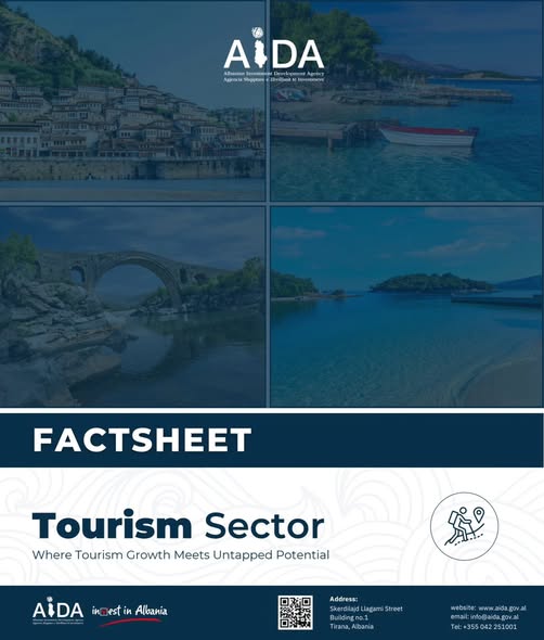 “FactSheet Tourism” — një guidë e shkurtër dhe praktike mbi sektorin më dinamik të ekonomisë shqiptare!